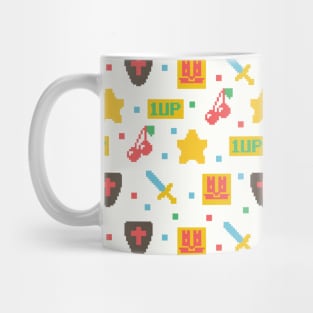 Video Game 8-BIT Pattern Mug